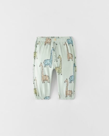 Giraffe Slub Knit Trousers